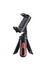 Hama "pocket Iı Rotation" Smartphone Mini-Tripod, Siyah OUTLET