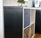 D-c-fix 346-8007 Siyah Ahşap Desen Yapışkanlı Folyo