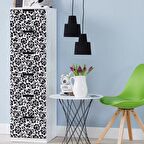 D-c-fix 346-0497 Siyah Çiçek Desen Kendinden Yapışkanlı Folyo