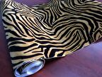 D-c-fix 303-0200 Kadife Doku Zebra Desen Yapışkanlı Folyo (45cm x 1mt)