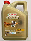 Castrol Edge 5W-40 4L Dexos2 Tam Sentetik Motor Yağı - 2024