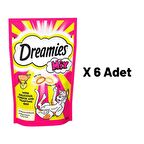 Dreamies Mix Sığır Etli Yavru ve Yetişkin Kedi Ödülü 60 Gr 6'lı