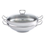 Fissler Nanjing Wok Tava 36 cm
