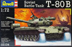Revell Soviet Battle Tank T-80B Tank Modeli Yapım Kiti