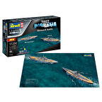 Revell Gift Set Diyorama Başlangıç Seti Bismarck VG05668
