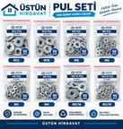 400PARCA PUL SETİ (M12 M10 M8 M6 M5 M4 M5/16 M3/16)