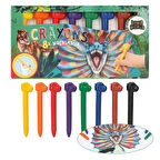 TOP Model Mini Dino Başlıklı Pastel Boya 12177