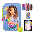 TOP Model Flash 3 Katlı İçi Dolu Kalem Çantası 412749