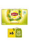 Lipton Ihlamur Bardak Poşet Çay X 6 Adet