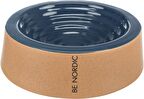 Trixie Köpek Seramik Mama Su Kabı 0,5lt Çap 20cm Koyu Mavi Bej