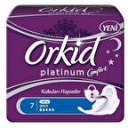 Orkid Platinum Hijyenik Ped Gece Tekli Paket 6 Ped