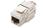 Digitus DN-93615 CAT 6A Jack Zırhlı 500Mhz  RJ45 Gri Renkli Acc Keystone Jack