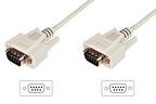 Digitus AK-610107-020-E 2 Mt DSUB9 to DSUB9 Erkeki-Erkek Veri Tarnsfer Kablosu