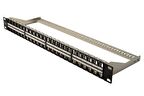 DIGITUS DN-91424  48'Lİ BOŞ PATCH PANEL,1U,SİYAH