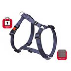 Karlie Art Sportiv Plus Kilitli Köpek Göğüs Tasması XSmall 25-40 Cm 10 Mm Koyu Mavi