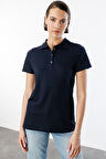 Kadın Basic Polo Yaka Tişört KADIN-POLOYAKA