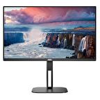 27 AOC Q27V5C/BK IPS 4MS 75MHZ 1XHDMI 1XDP USB TYPE-C QHD 2560X1440 HOPARLÖR ÇERÇEVESİZ FREESYNC PIVOT VESA SİYAH 