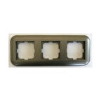 Asyagrup Ovivo Loft Antrasit Üçlü Çerçeve