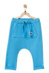 Andywawa Erkek Bebek Açık Mavi Bagcıklı Pantolon AC21877R
