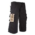 STURM SIYAH KISA PANTOLON