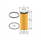 YAG FILTRESI BMW E90 E92 E93 F10 F01 E70 E71 - BOSCH F026407094