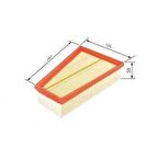 HAVA FILTRESI X156 13- W176 12-18 W246 11-18 C117 13-19  X117 15-19 - BOSCH F026400380