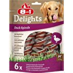 8in1 Smart Delights Duck Spirals Ördekli Burgu Köpek Ödülü 6'lı