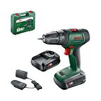 Bosch Universaldrill 18V  2 Akü 1,5 Ah Akülü Matkap Vidalama - 06039D4002