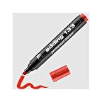 Edding Markör Permanent Kesik Uç Kırmızı 133
