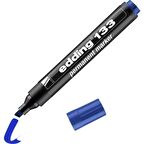 Edding Markör Permanent Kesik Uç Mavi 133