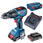 Bosch GSB 18V-50 5 Ah Çift Akülü Darbeli Vidalama Makinesi