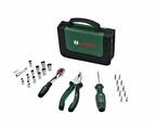 Bosch Home and Garden Taşınabilir El Aleti Seti 26 Parça - 1600A02BY2