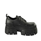 Kadın Oxford ( Klasik) 1622349 Buffalo GOSPHER LACE UP CS - VEGAN NAPPA - Black