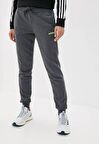 Adidas Essentials Plain GD4408 Kadın GRİ Eşofman altı 