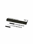 Montblanc 2 Ballpoint Pen Refill Fine Mystery Black 128210