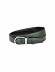 Montblanc Horseshoe Buckle 30 mm Reversible Deri Kemer 128753