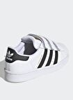 adidas Beyaz - Siyah Erkek Çocuk Yürüyüş Ayakkabısı EF4838 SUPERSTAR CF C