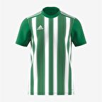 Adidas Striped 21 JSY Erkek Futbol Forması Yeşil / Beyaz H35644