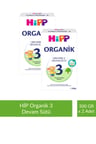 HİPP 3 Organik Devam Sütü 500 gr x 2 Adet