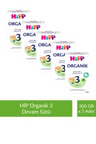 HİPP 3 Organik Devam Sütü 500 gr x 5 Adet