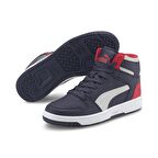 Puma 37048611 Rebound Layup Sl Jr Çocuk Günlük Spor Ayakkabı
