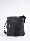 Boss Siyah Erkek Postacı Çantası Ray_Big NS Zip 10263216 01