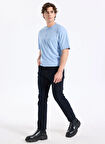 Hugo Normal Bel Slim Fit Koyu Mavi Erkek Denim Pantolon 50542677_HUGO 708