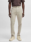 Boss Normal Bel Normal Paça Bej Erkek Chino Pantolon Chino_tapered
