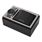 MK1044 Erkek Set Kol Saati ve Cüzdan