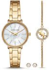 Michael Kors Mk1065set Kadın Saat Bileklik Ve Küpe Set