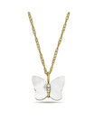 Fossil Jf04424-710 Kadın Kelebekli Kolye