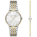 AX7156SET Kadın Kol Saati ve Bileklik Seti