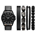 Skechers SR9118 Erkek Kol Saati ve Bileklik Seti