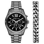Michael Kors MK9217SET Erkek Kol Saati ve Bileklik Seti